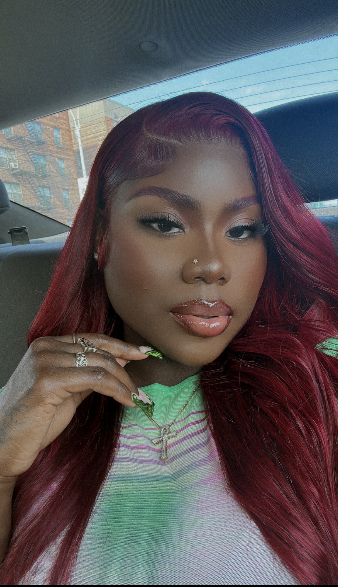 Saunjayy red hair